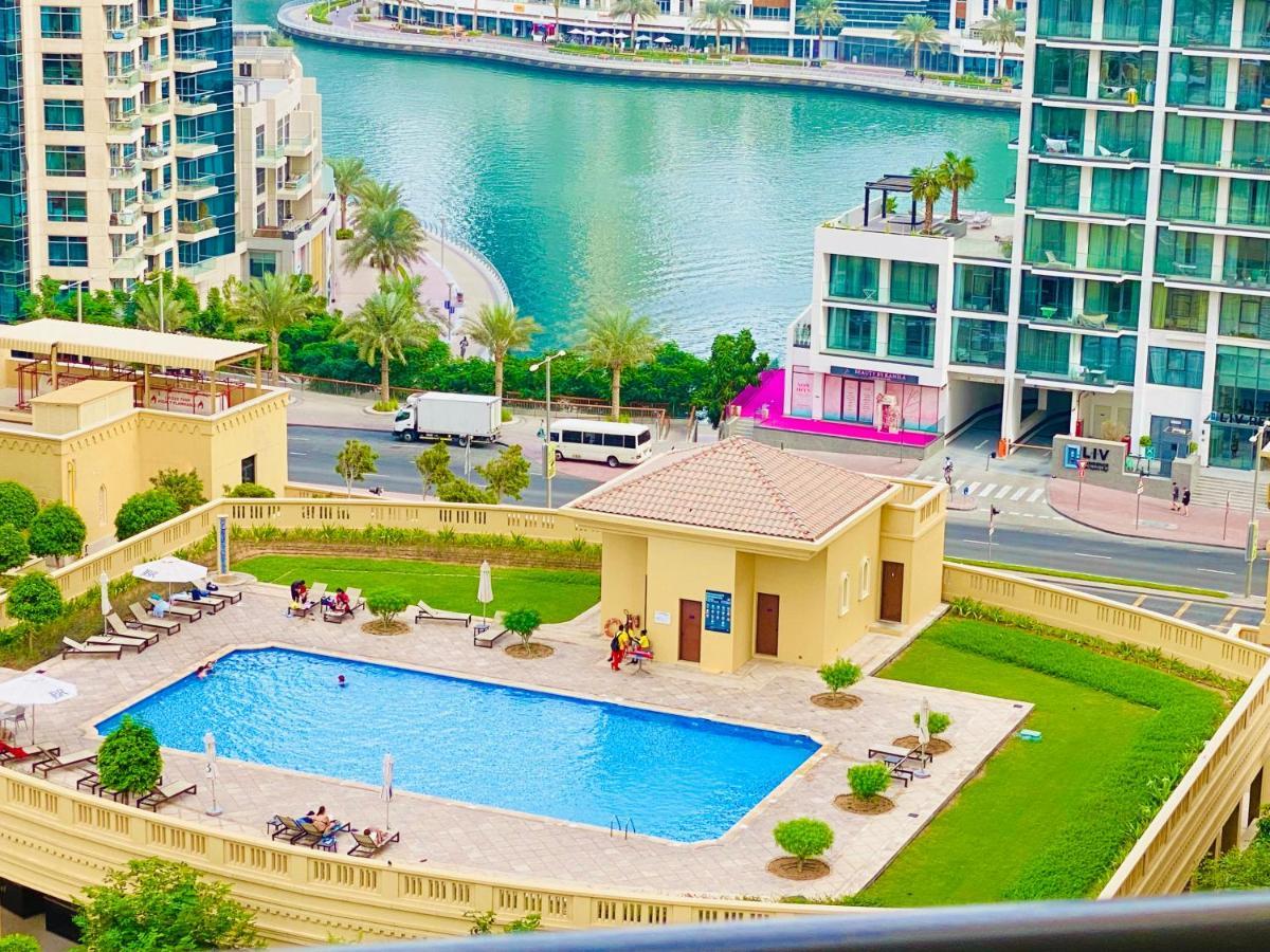 Luxury Casa - Gem Marina View Apartment 1-Bedroom Jbr Beach Dubai Dış mekan fotoğraf